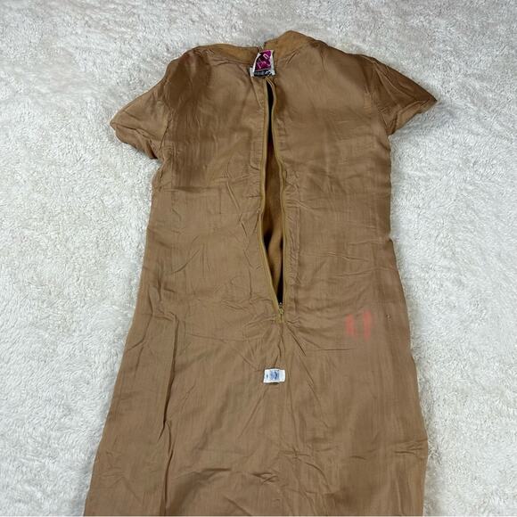 Vintage 60s Carlye union made mod shift dress, SiBonne lining, size 12 - Picture 13 of 15